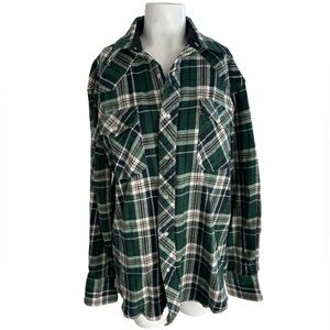 Wrangler | Wrangler Pearl Snap Flannel Shirt
